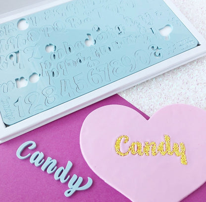 Sweet Stamp - Candy letter set