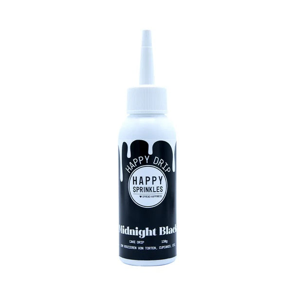 Happy Sprinkles Drip - Midnight Black