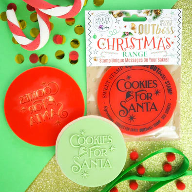 OUTboss Christmas -Elegant Cookies for Santa - Mini Size