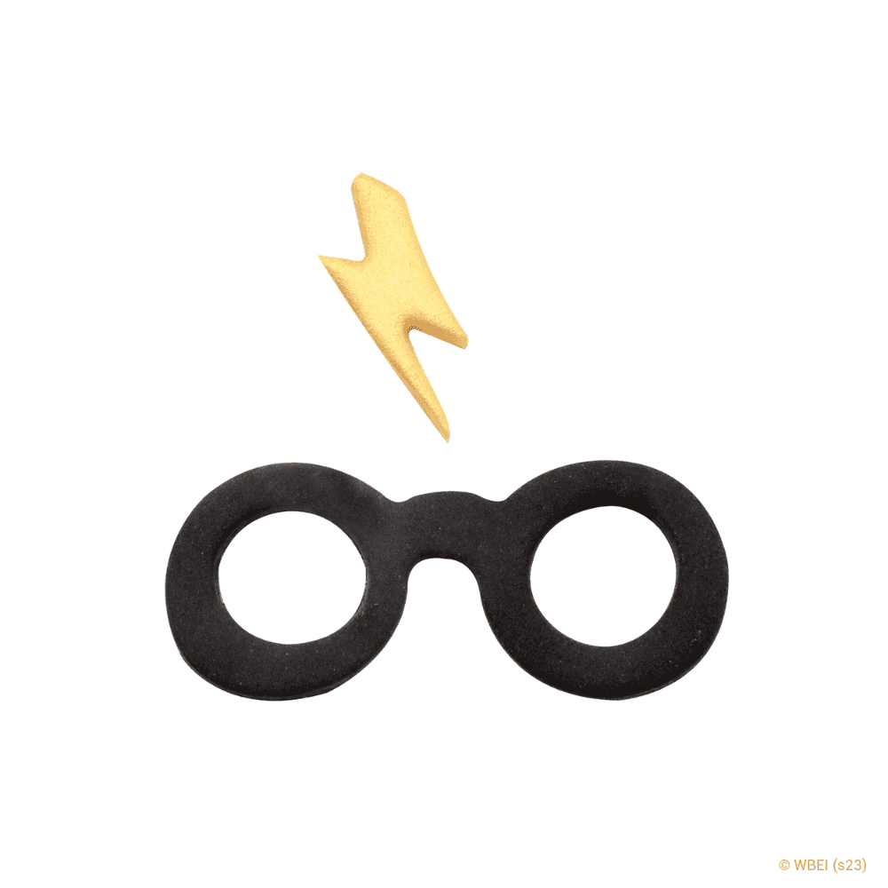 PME Glasses & Scar Harry Potter Fondant & Cookie Cutter