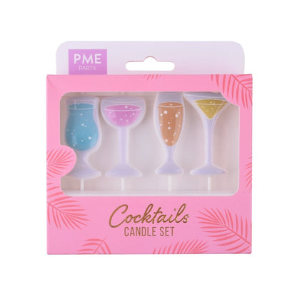 PME Cocktail Candles - Set of 4