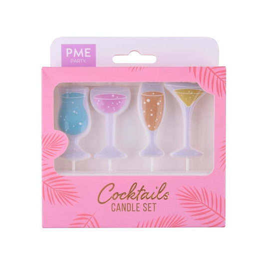 PME Cocktail Candles - Set of 4