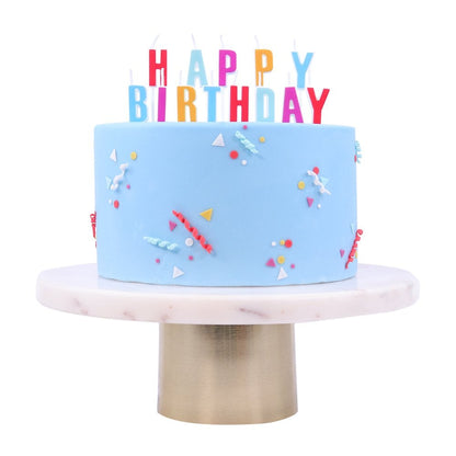 PME Happy Birthday Letter Candles