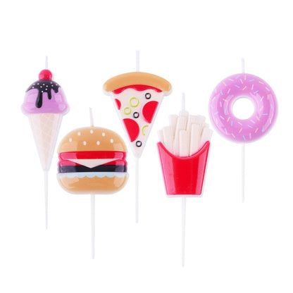 PME Party Food Candles - Set of 5