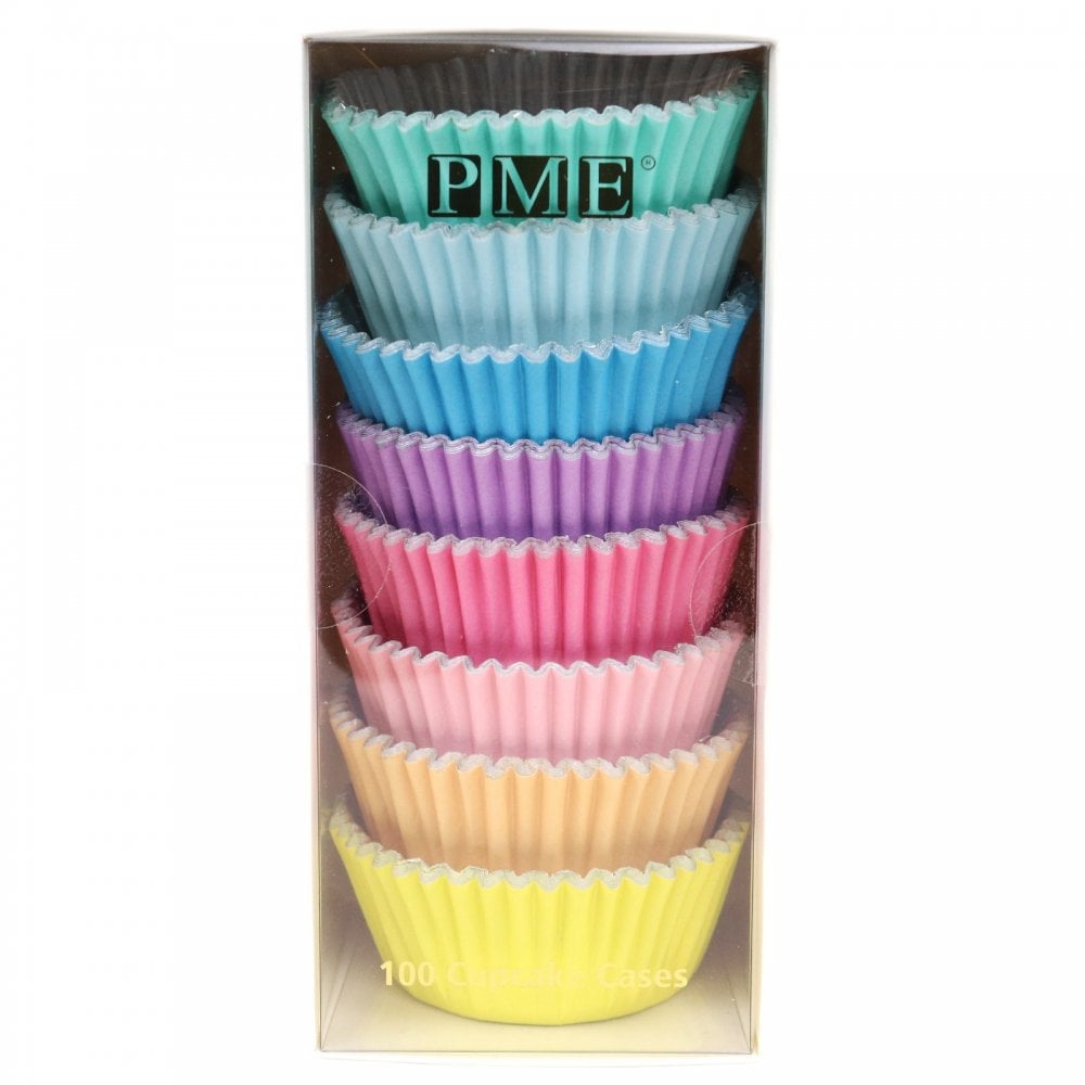 PME Pastel Foil-Lined Cupcake Cases x 100