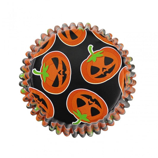 PME Petrifying Pumpkin Foil Lined Cupcake Cases x 30