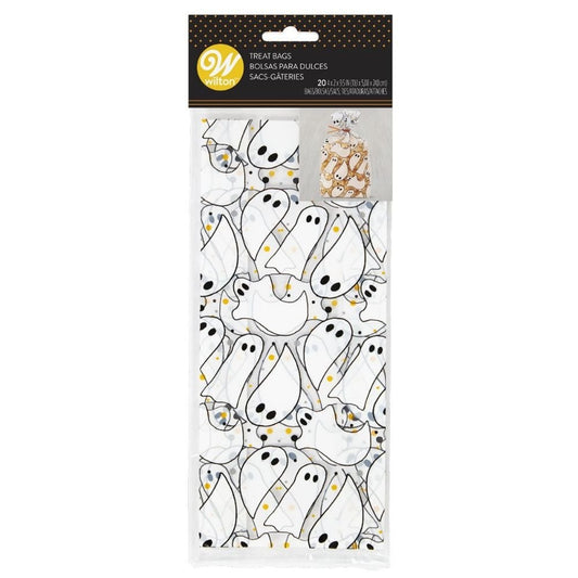 WILTON Ghost Treat Bags x 20