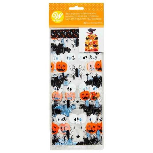 WILTON Halloween Icons Treat Bags x 20