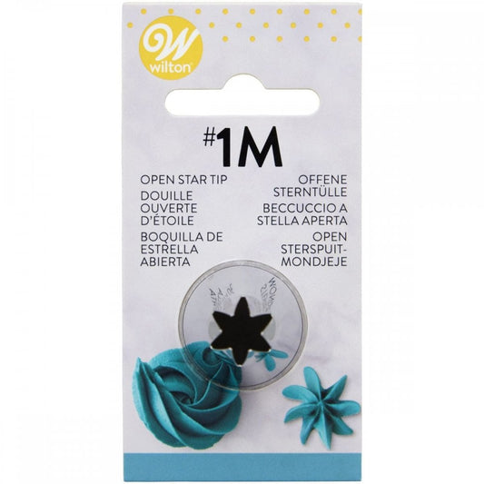 WILTON Open Star Decorating Tip #1M