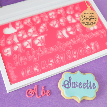 Sweet Stamp - Sweetie set - Uppercase, Lowercase, Numbers & Symbols