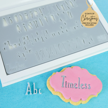 Sweet Stamp - Timeless set - Uppercase, Lowercase, Numbers & Symbols