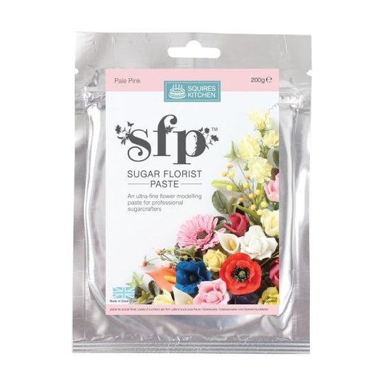 Squires Kitchen Sugar Florist Paste PALE PINK 200g