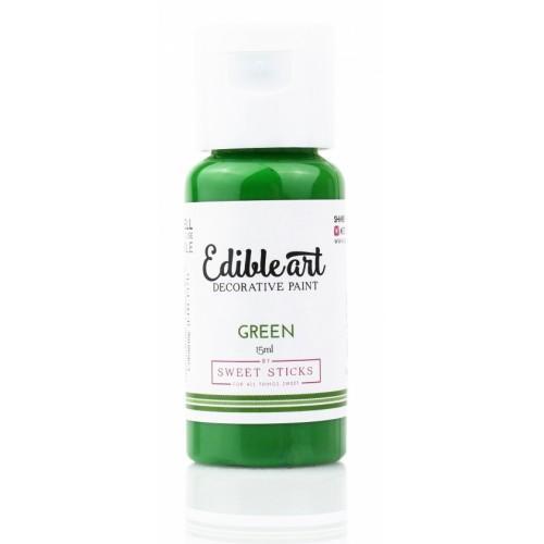 Sweet Sticks - Edible Paint - Green (15ml)