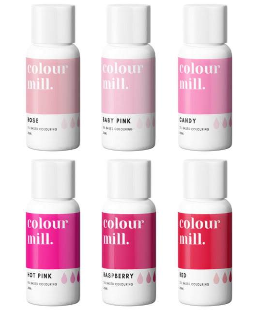 Colour Mill - The Pink Collection - 6 Pack