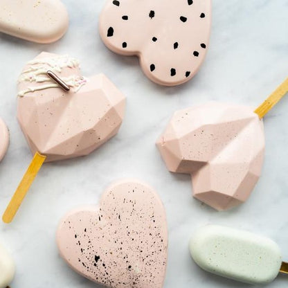 Geo Heart Cakesicle Making Kit