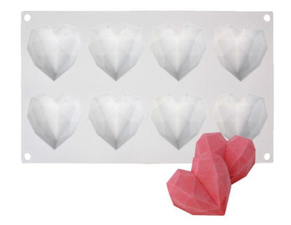 Geometric Heart Mould