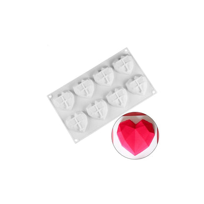 Geometric Heart Mould