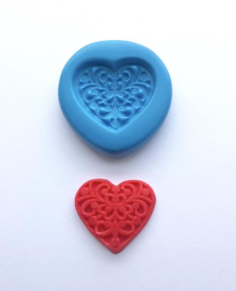 Fancy Heart Mould