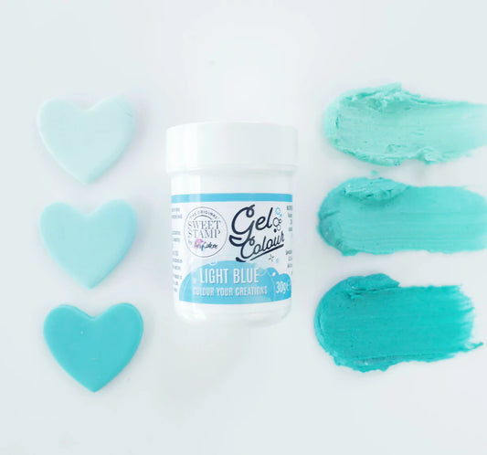 Sweet Stamp Gel Colour 30g - Light Blue