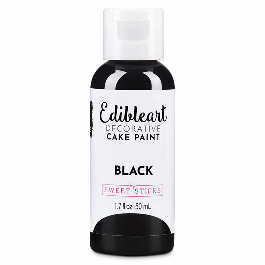 Sweet Sticks - Edible Paint - Black (50ml)