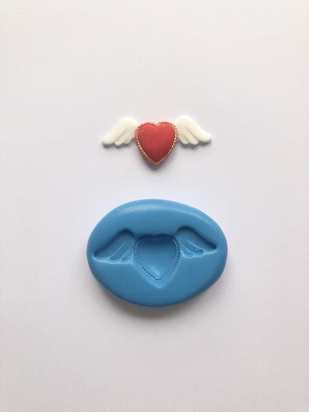 Winged Heart Mould