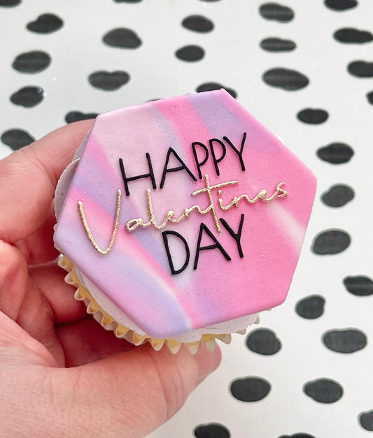 Sweet Stamp - Wish Upon a Cupcake - Happy Valentines Day