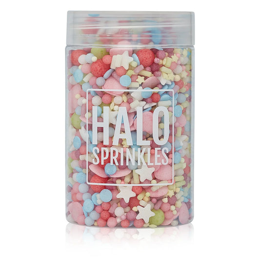 HALO SPRINKLES Luxury Blends - Tutti Fruity (VEGAN) - Medium 125g